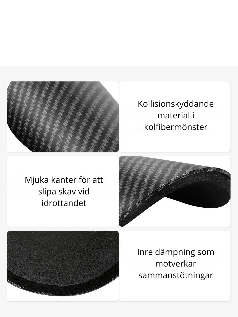 Benskydd-shinpads-pads-kolfiber-latt-fotboll